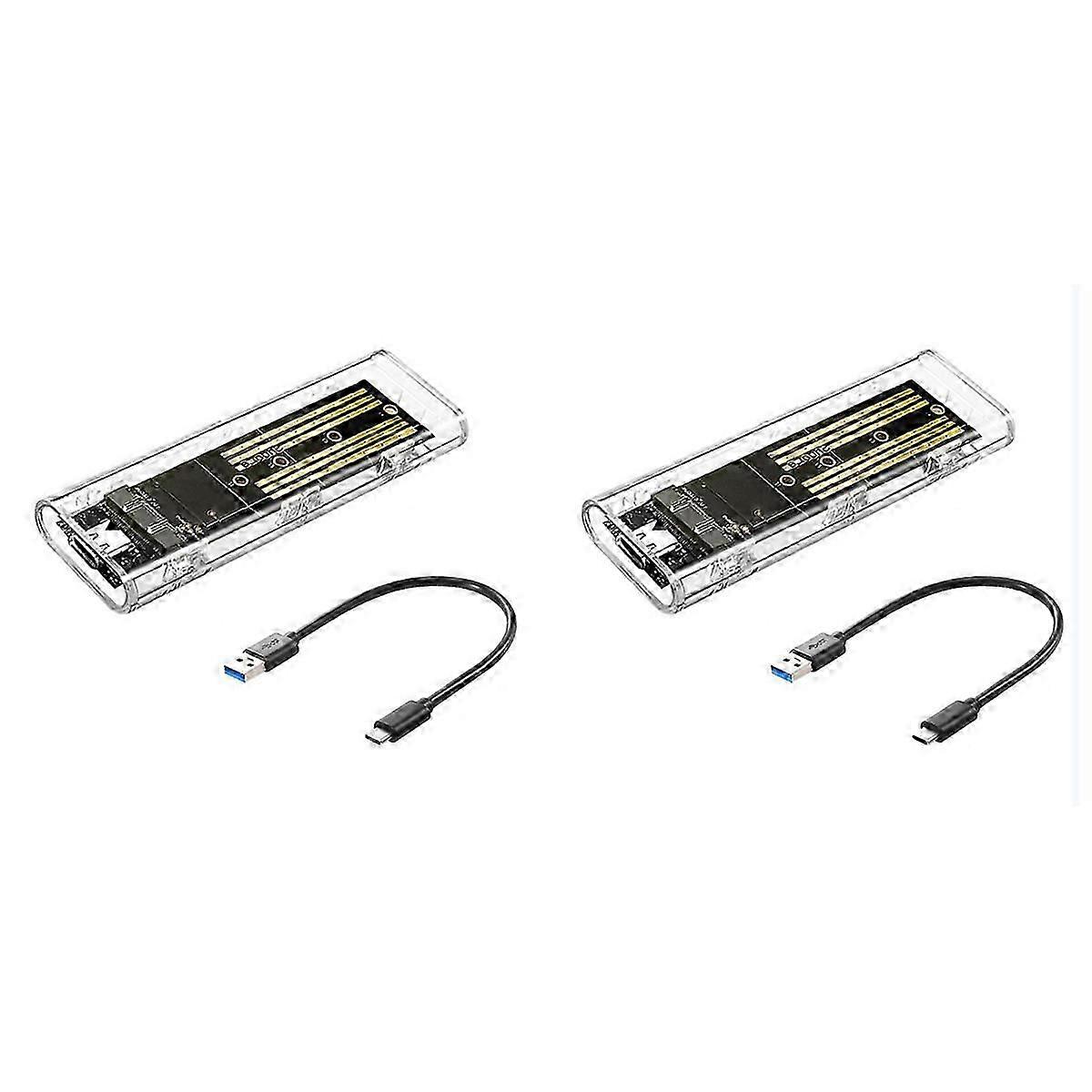 M2 SSD Case M.2 NVME SSD Enclosure Portable