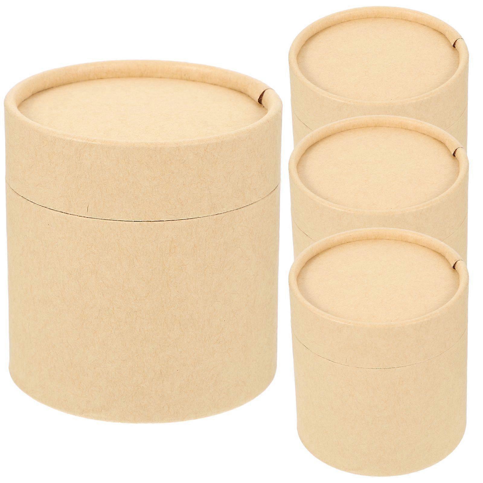 4Pcs Household Storage Jars Multi-function Storage Canisters Convenient Tea Canisters Home Accessory