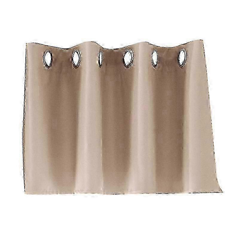 Solid Color Window Curtain Living Room Kitchen Light Blocking Drapes Home Decor