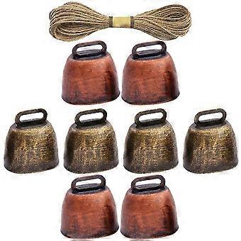 Anti-Lost Grazing Bell Metal Bells for Pets 1Set Loud Farm Animal Bells