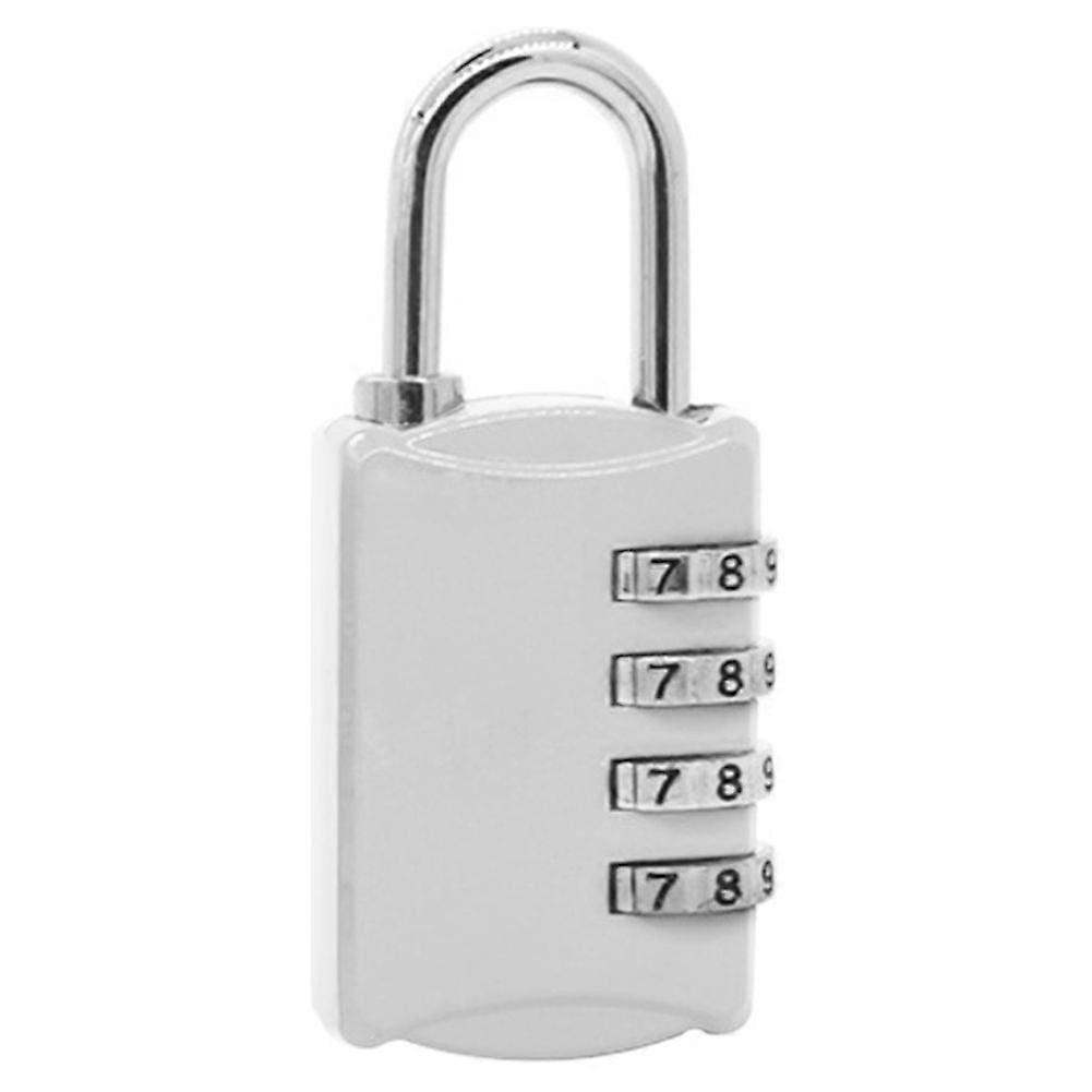 Coded Lock 4 Digits Combination Secure Coded Lock Travel Luggage Suitcase Password Padlock