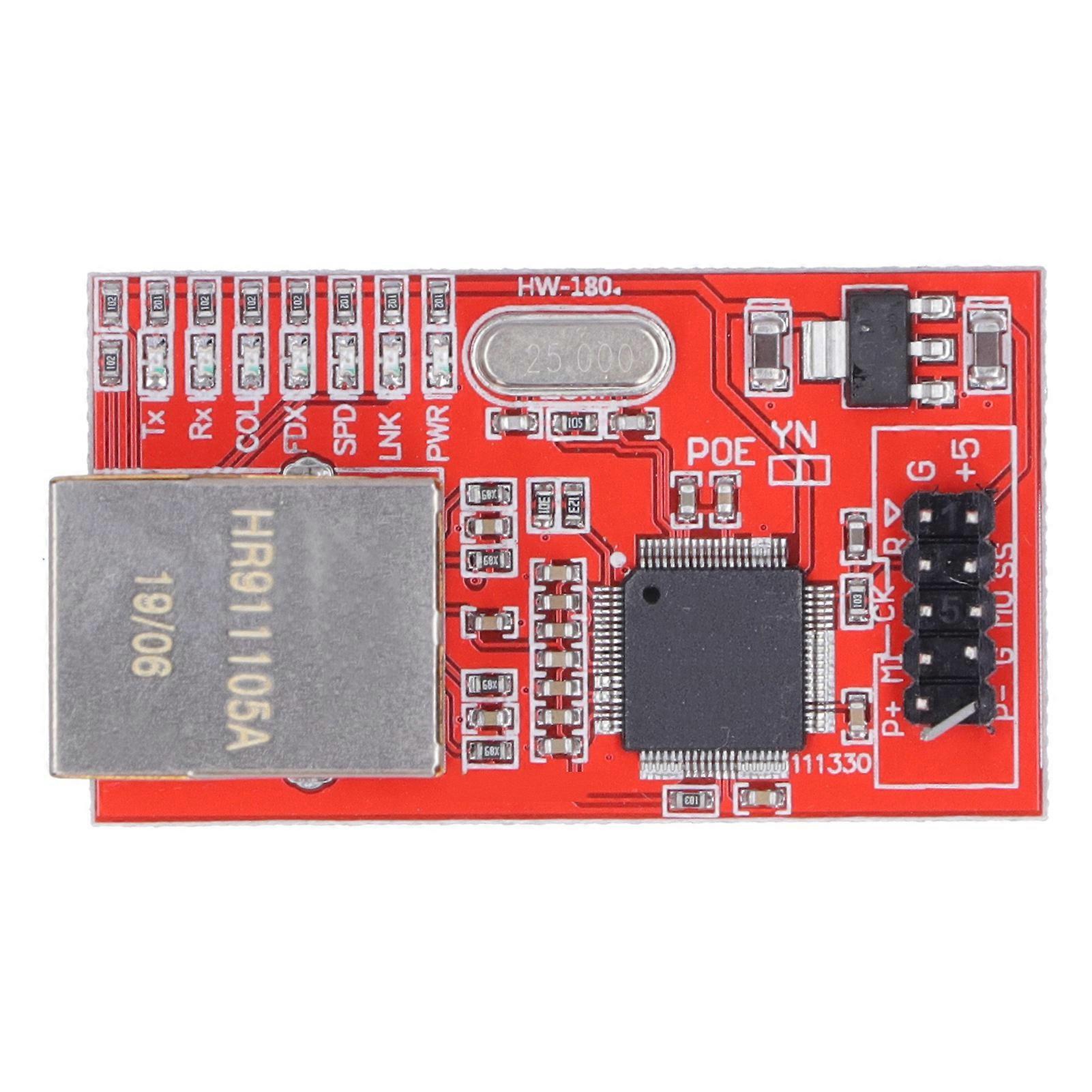 Ethernet Module Electronic Building Block Network Parts Components Red Board W5100