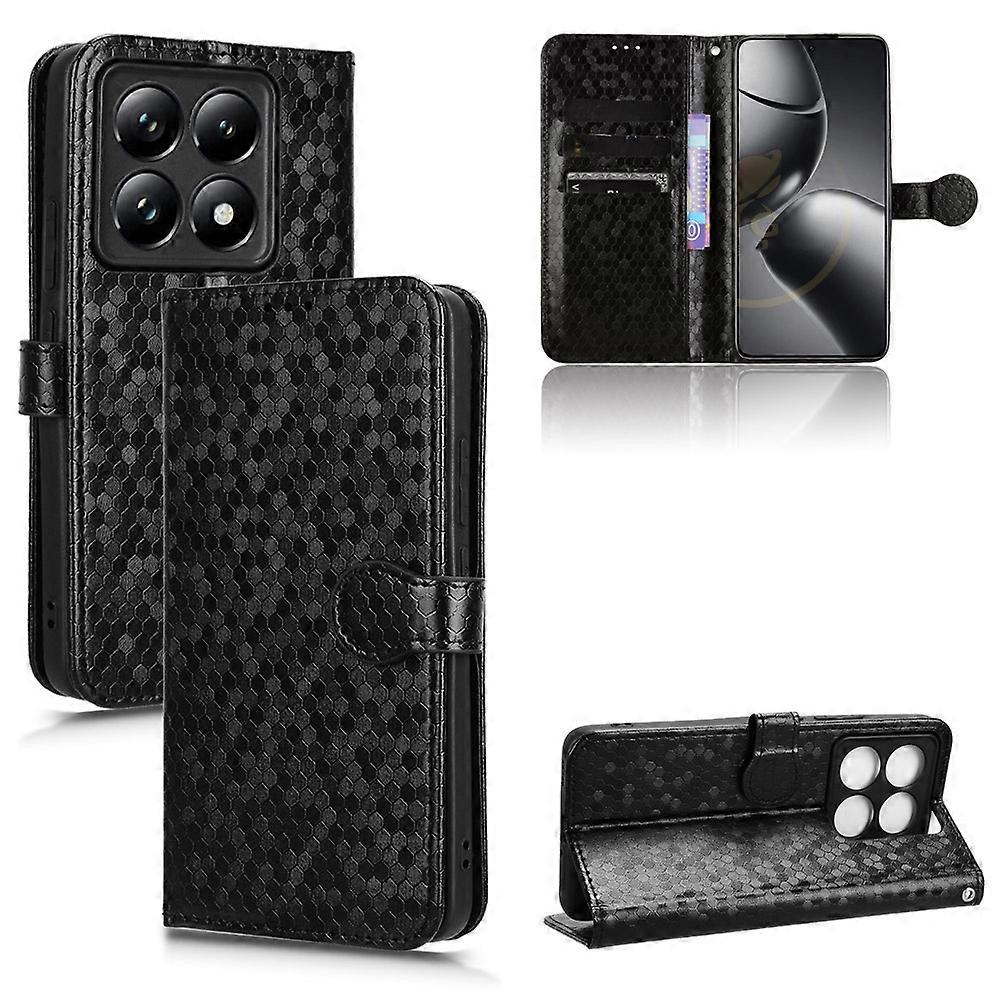 Honeycomb Dot Texture Leather Phone Case