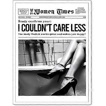 Quebra-cabeças de madeira com jornal em preto e branco, estampas fotográficas de mulheres descoladas, feministas e modernas para carrinho de bar vintage, estética feminina para banheiro de dormitório.