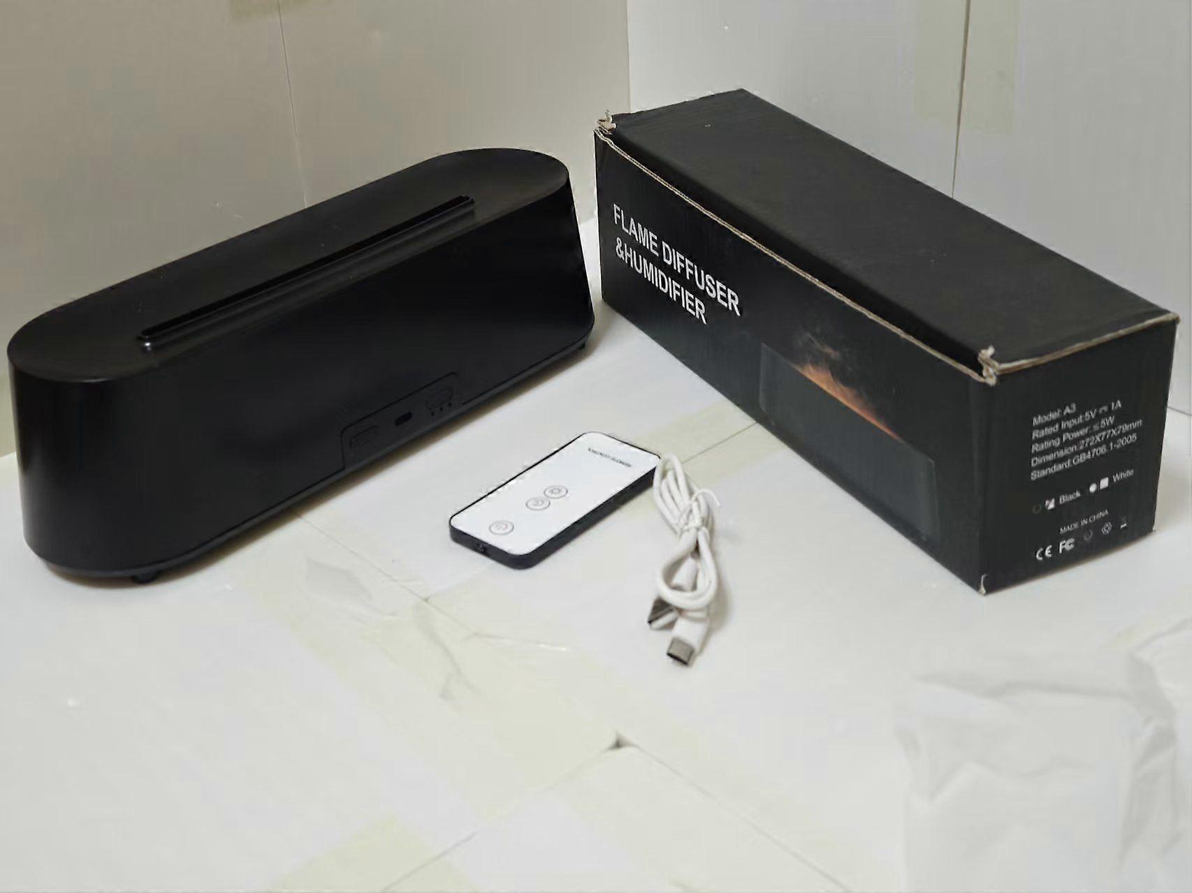 Black Flame Diffuser Humidifier with Remote Control