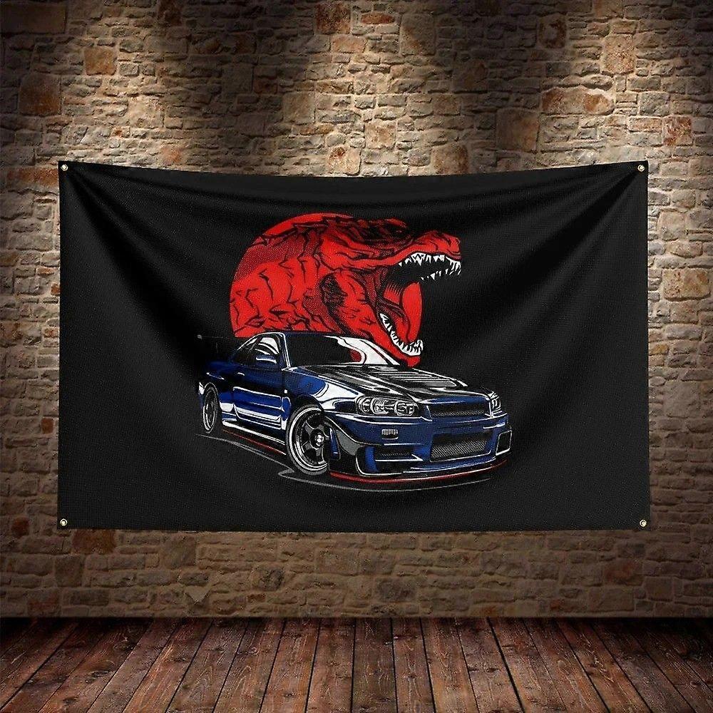 JDM Bilflaggbanner VQ0082