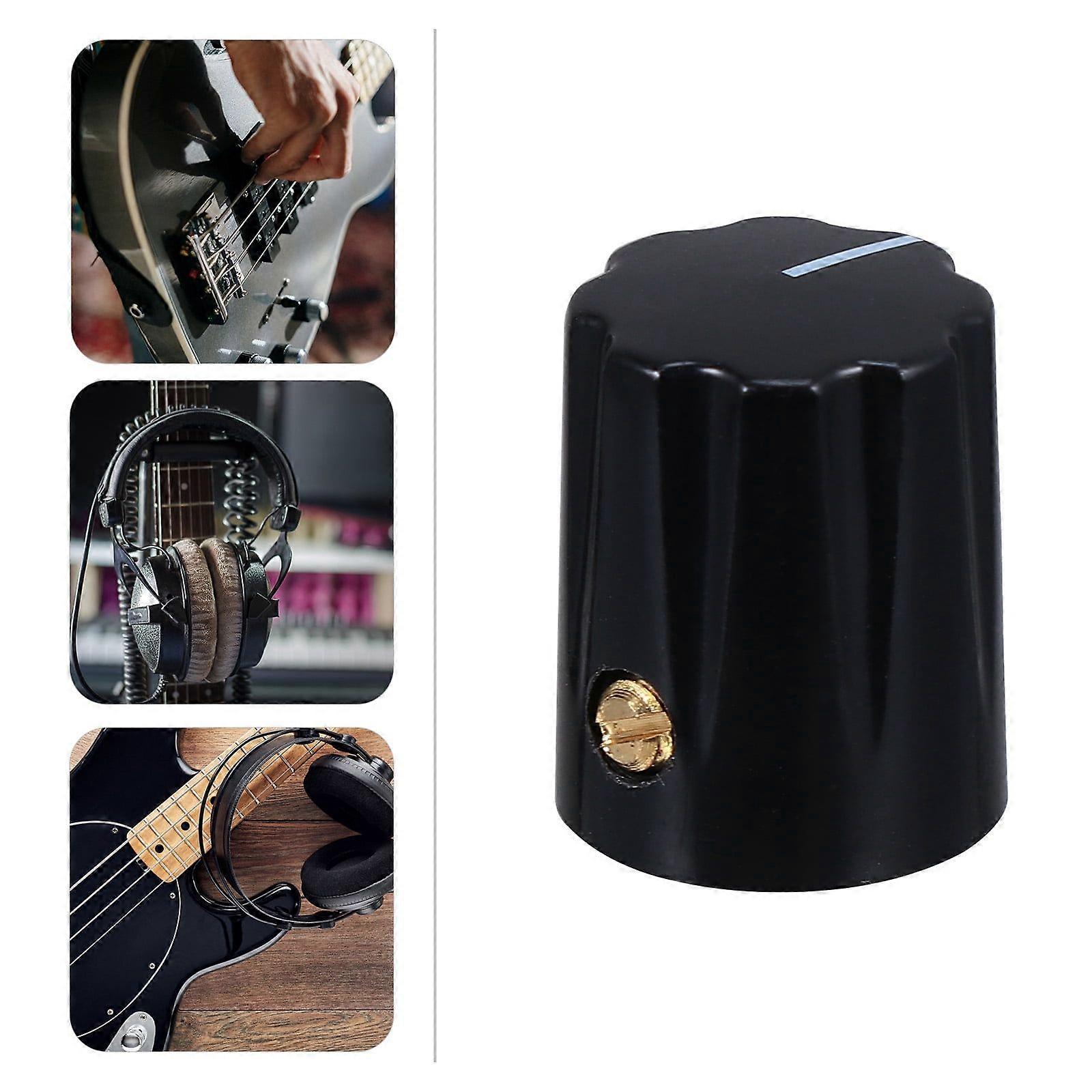Guitar amplifier control knobs, volume knobs, potentiometers, adjustable rotary