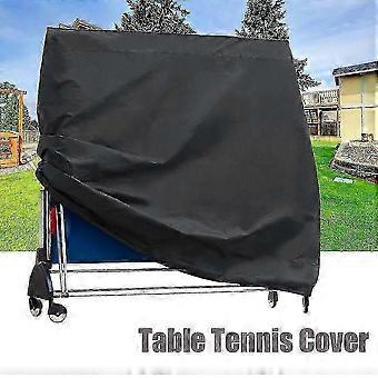 Outdoor Waterproof and Dustproof Table Tennis Table Cover 165 x 70 x 185 cm Heavy Duty Protective Cover