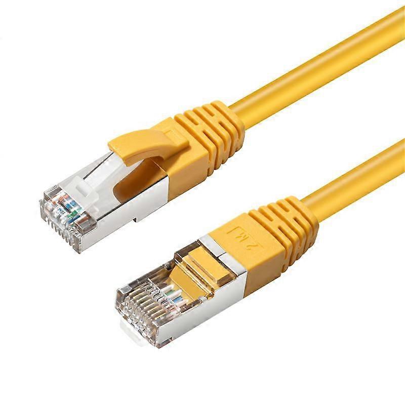 MicroConnect CAT6A S/FTP Network Cable 10m Yellow