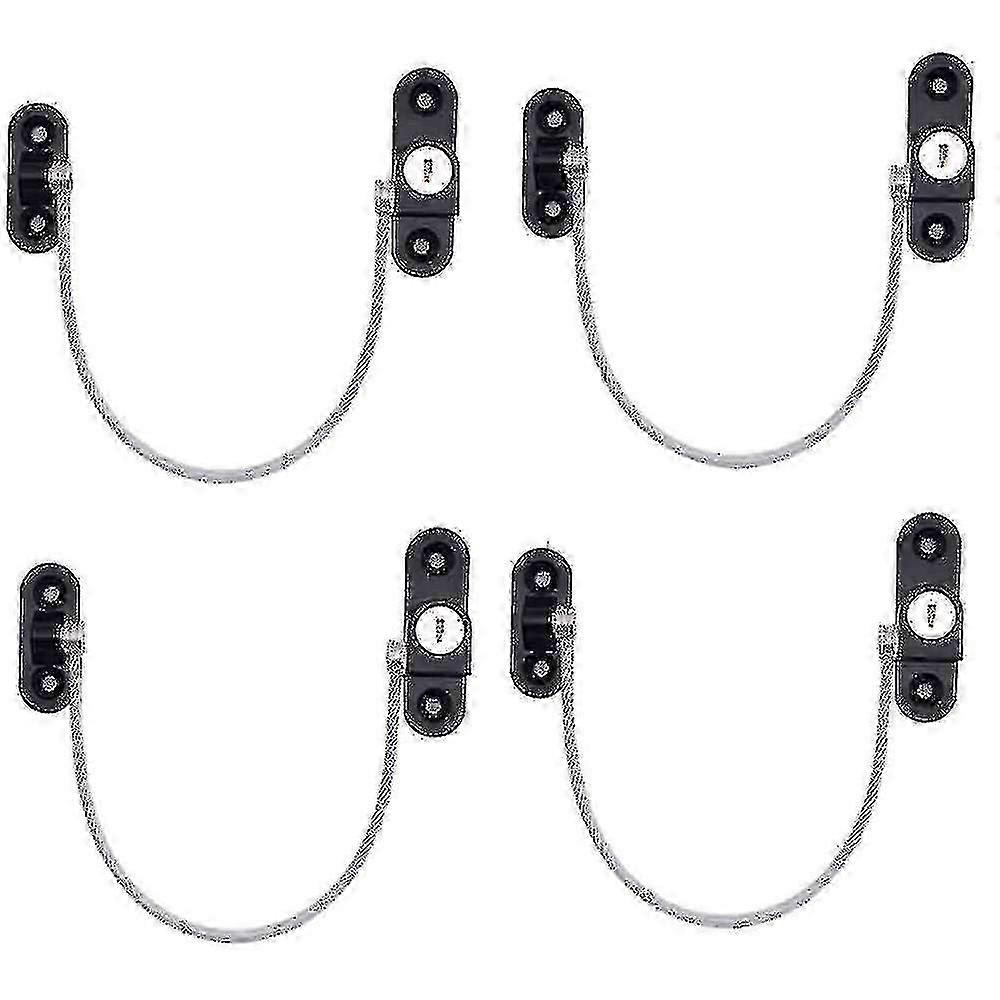 4 Pcs Window Restrictor Locks Window Restrictors Baby Security Window Locks Door Locks