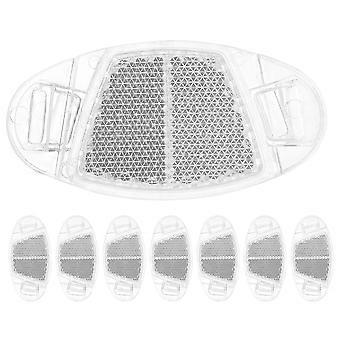 8Pcs Safety Bike Reflector Wheel Reflectors Night Safety Warning Reflectors