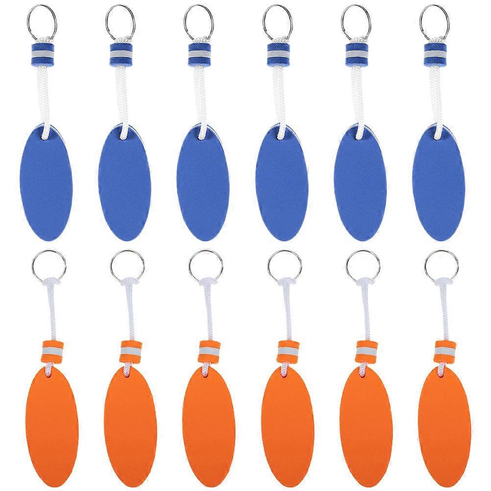 12pcs Floating Key Chains Surfboard Keychains Floating Keychains Keys Pendants