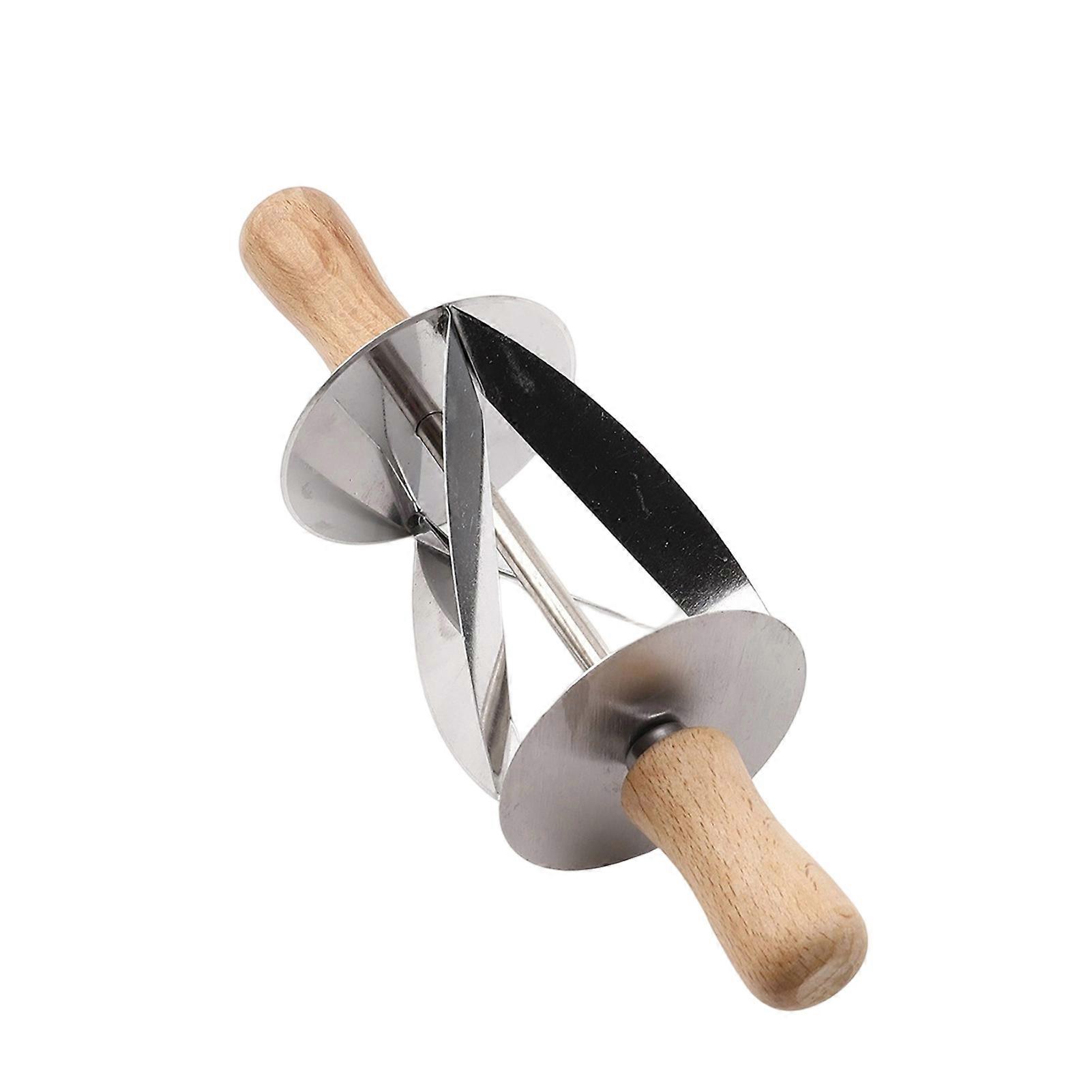 Triangle Dough Cutter - Non Slip Handle & Time Saving - for Baking Bread Scoring