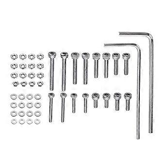 Professionele draaitafel headshell cartridge montage kit met gemengde boxed 50 stuks