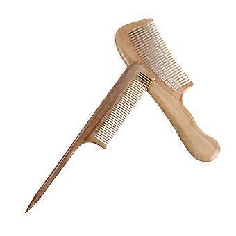 Sandalwood Comb Wide Teeth Hair Combs for Hairdressing Use 6Pcs Pack