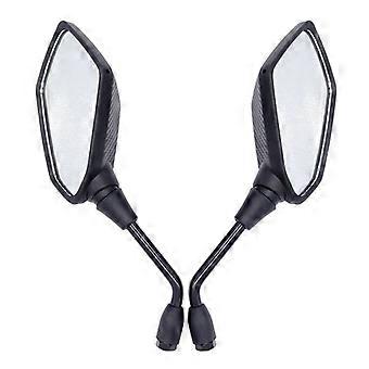 1 Pair Motorcycle Rearview Mirrors Scooter retroviseur universal 10mm moto for Triumph Street Triple Speed Triple Tiger 800