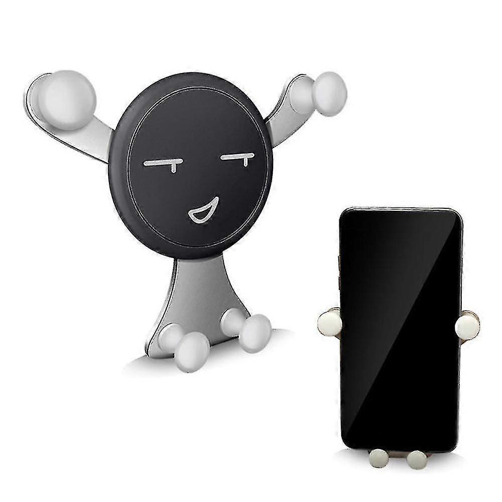 Universal Smiley Face Car Phone Holder Stand Gravity Bracket Multi Use