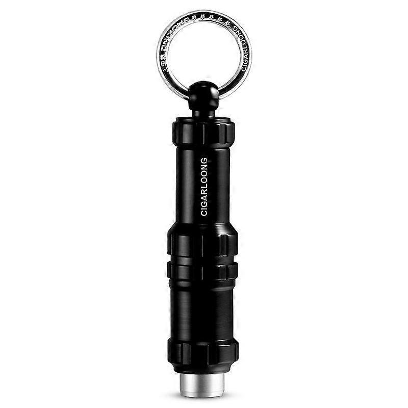 Cigar punch with sharp and smooth blade