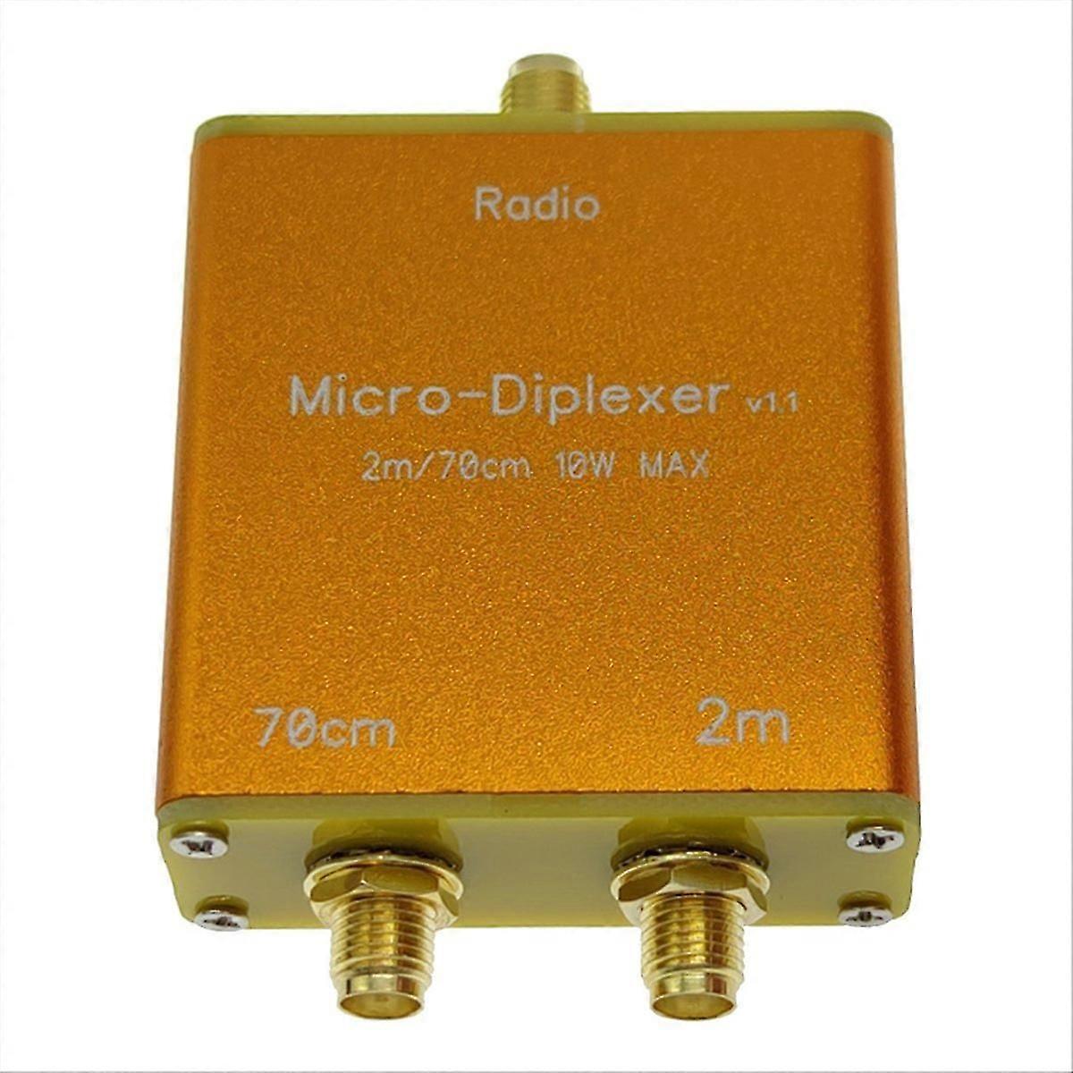 10W V/U 2m 70cm Micro-type Diplexer Duplex Filter,(With Shell)
