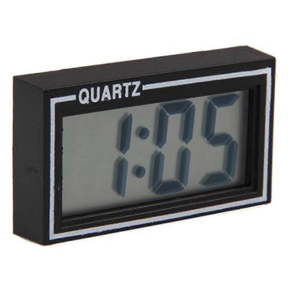 Digital LCD Dashboard Clock Electronic Table Time Calendar with Kickstand