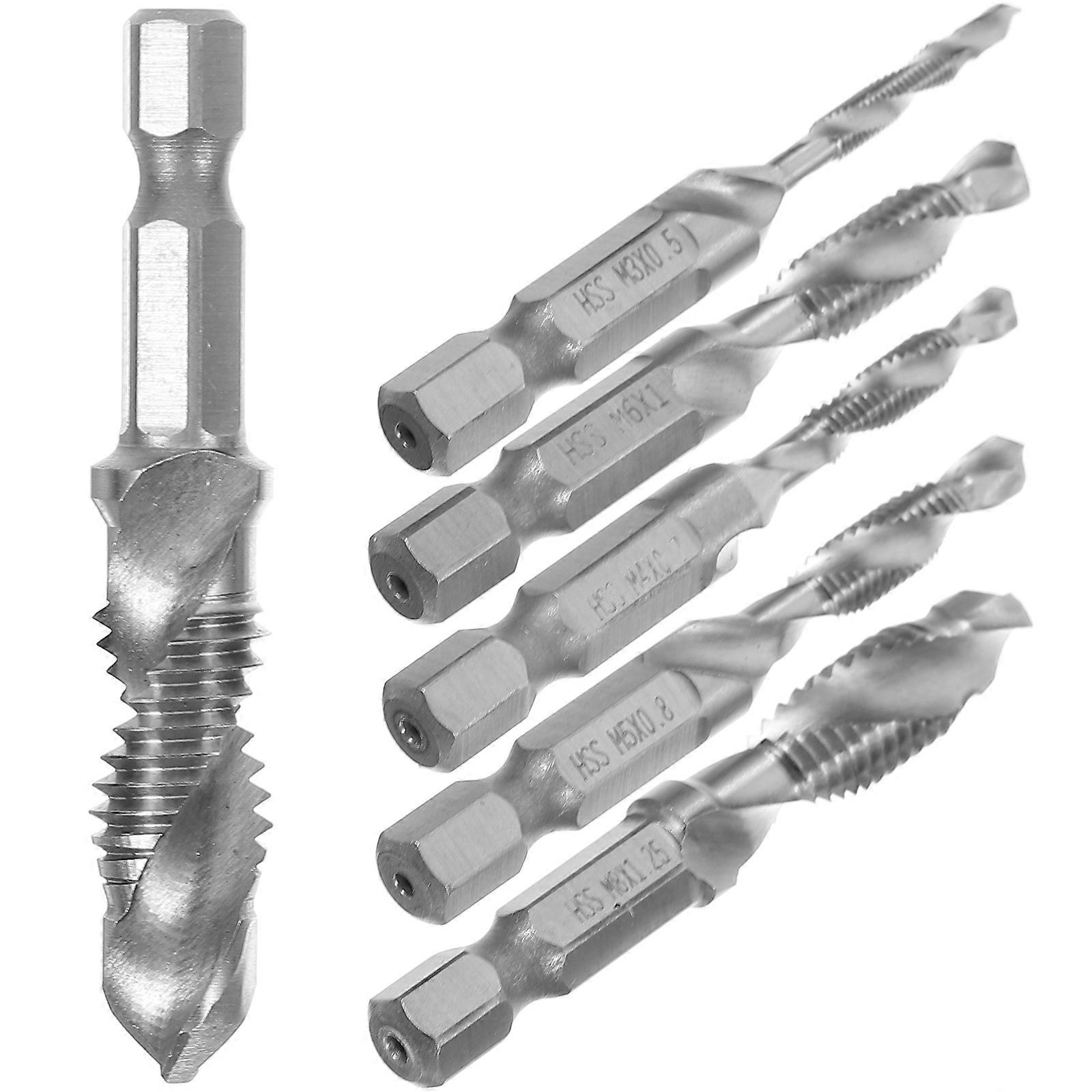 1 Set Side Cutting Drill Bit Assortment Serrated Drill Bit Drilling Tool