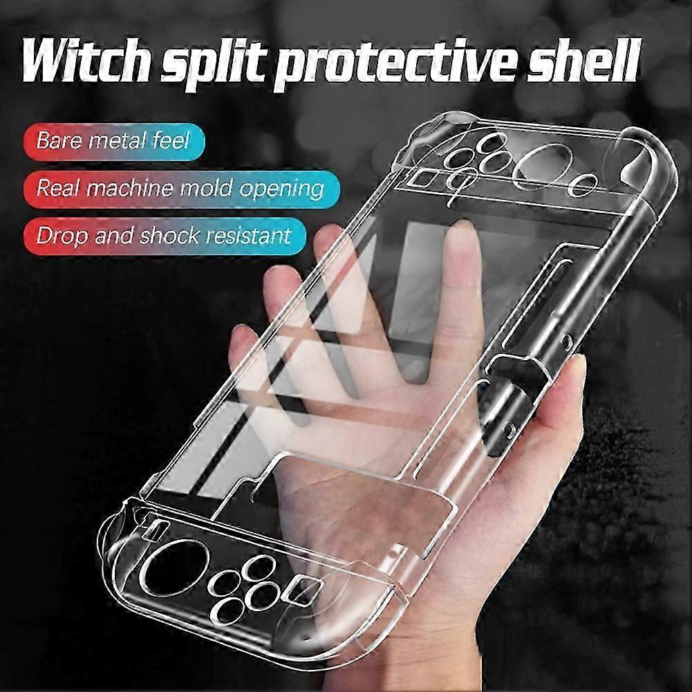 For Game Console Case Transparency Protective Case Game Console Ultra Thin Split Protect Cover