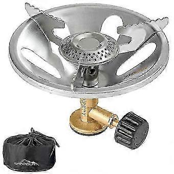 15kg Belastbarkeit Outdoor Camping Kocher Tragbare Grillköpfe Gase Herde Brenner Winddicht Picknicköfen Outdoor Kochen Picknick Wandern Praktisch zu
