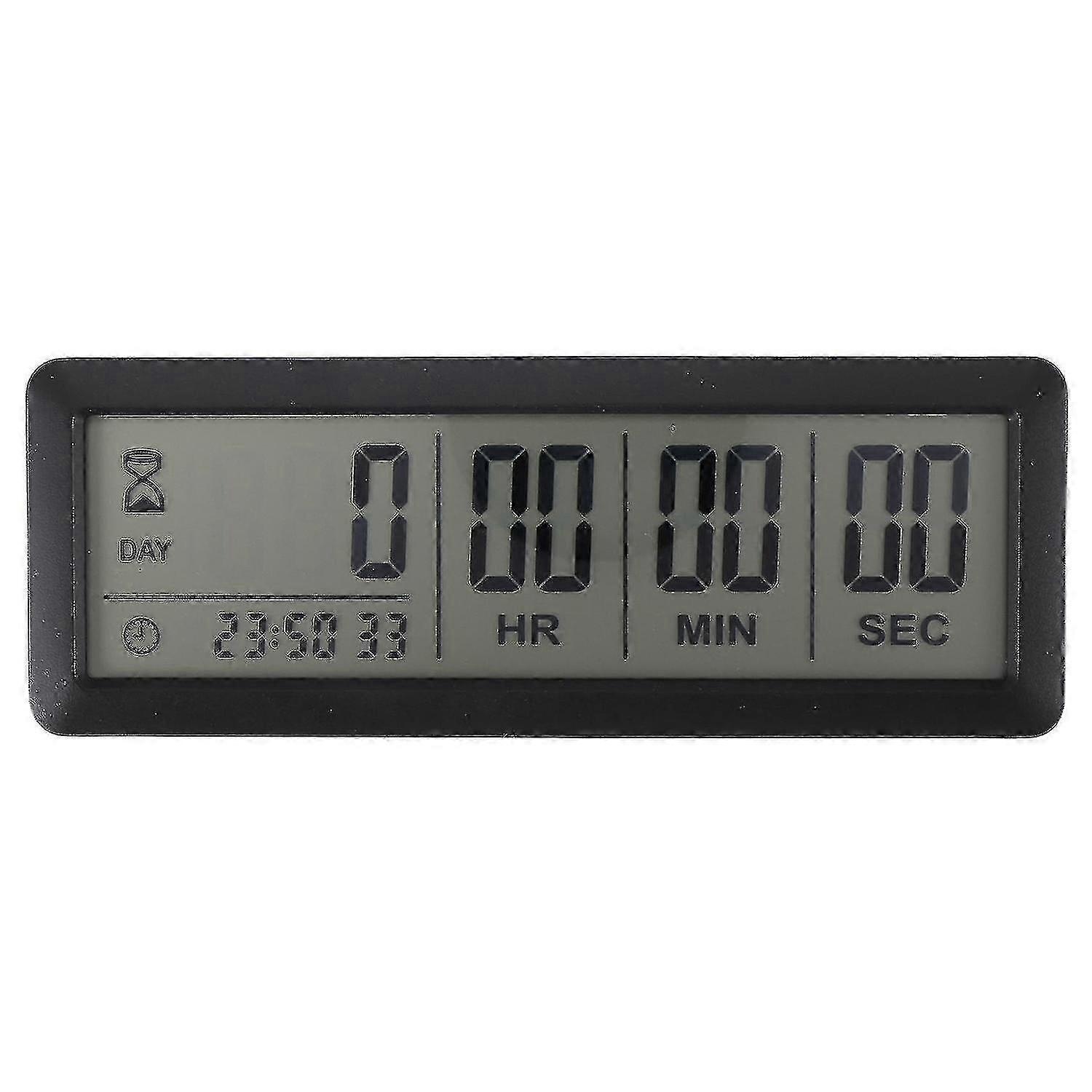 Large Digital Countdown Clock Count Down Timer - 999 Days Countdown Clock for classroom,Kitchen