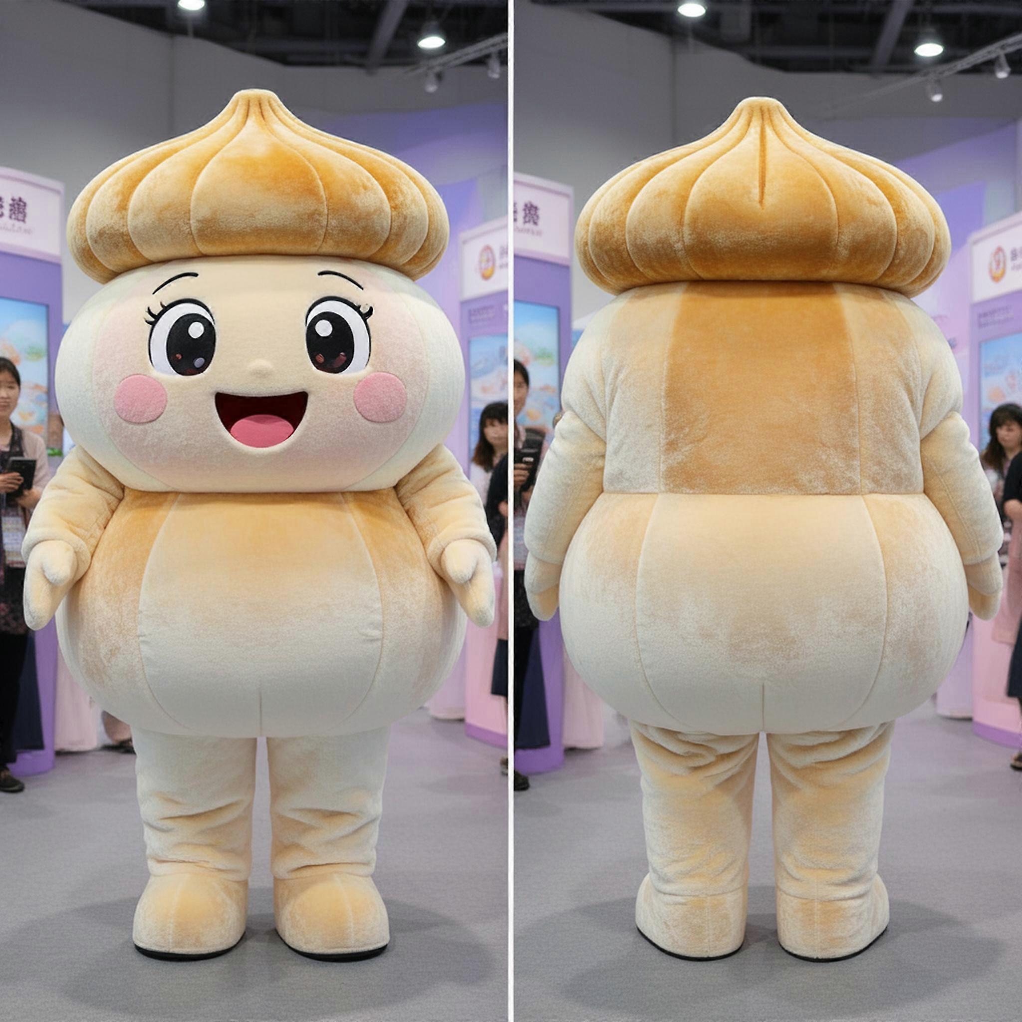 MASTICOT Golden Plump Dim Sum Mascot