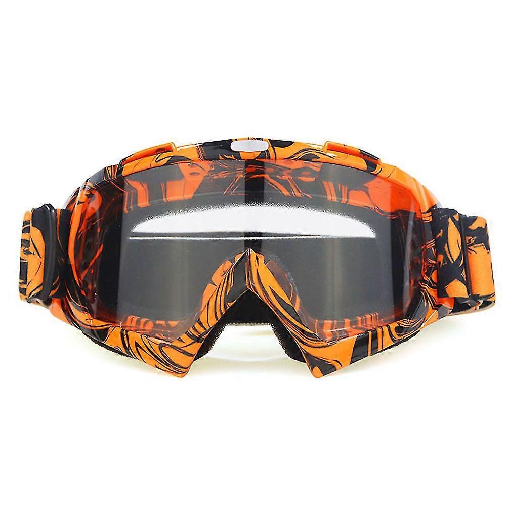 Windproof Motocross Goggles UV-Resistant TPU Frame