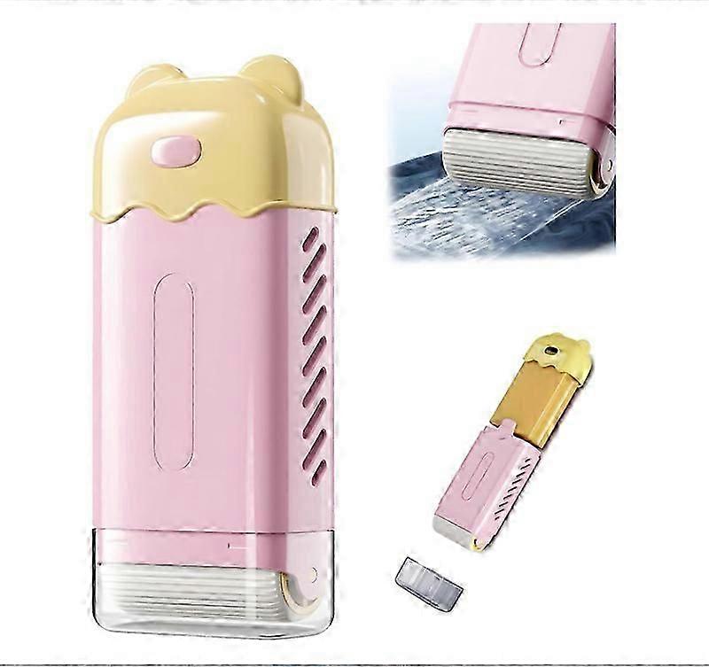 Bear-Shaped Rolling Soap Holder  Self-Draining Soap Box with Bubble Roller
