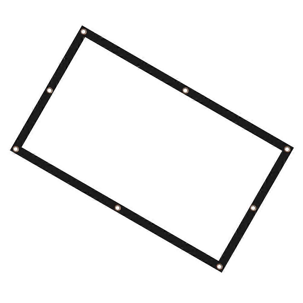 Portable Projector Screen Foldable for Projector 6Pcs Polyester