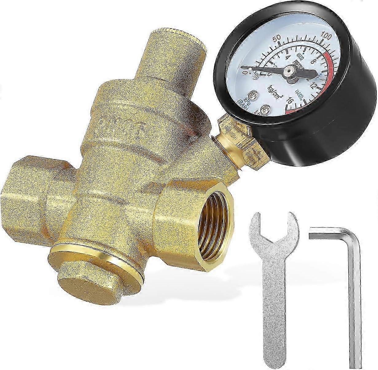 Adjustable Brass Water Pressure Reducer Valve