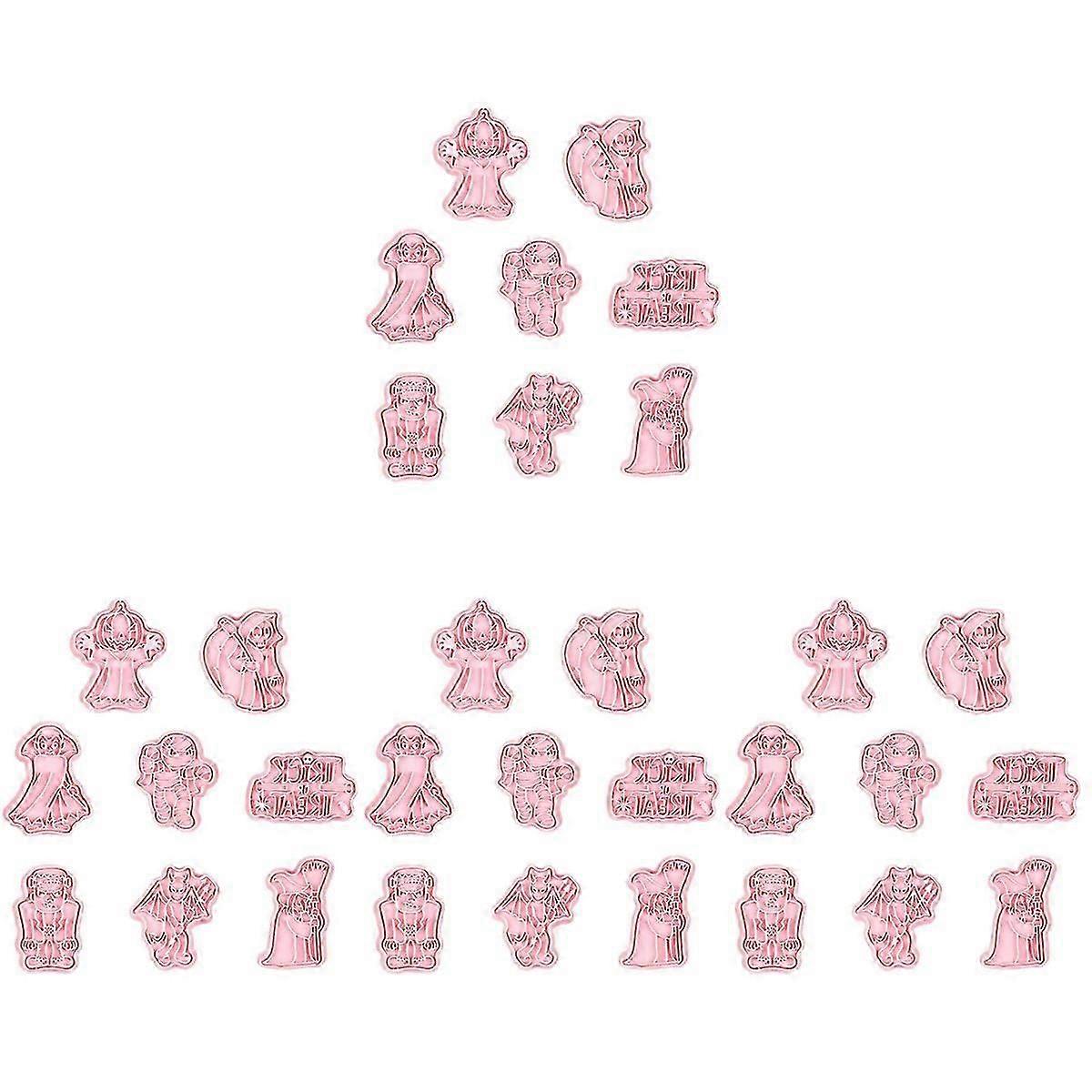 Baking Press Cookie Stamps 4 Sets for Halloween