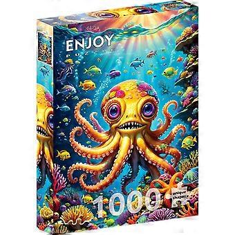 Cute Octopus Puzzel 1000 Stukjes