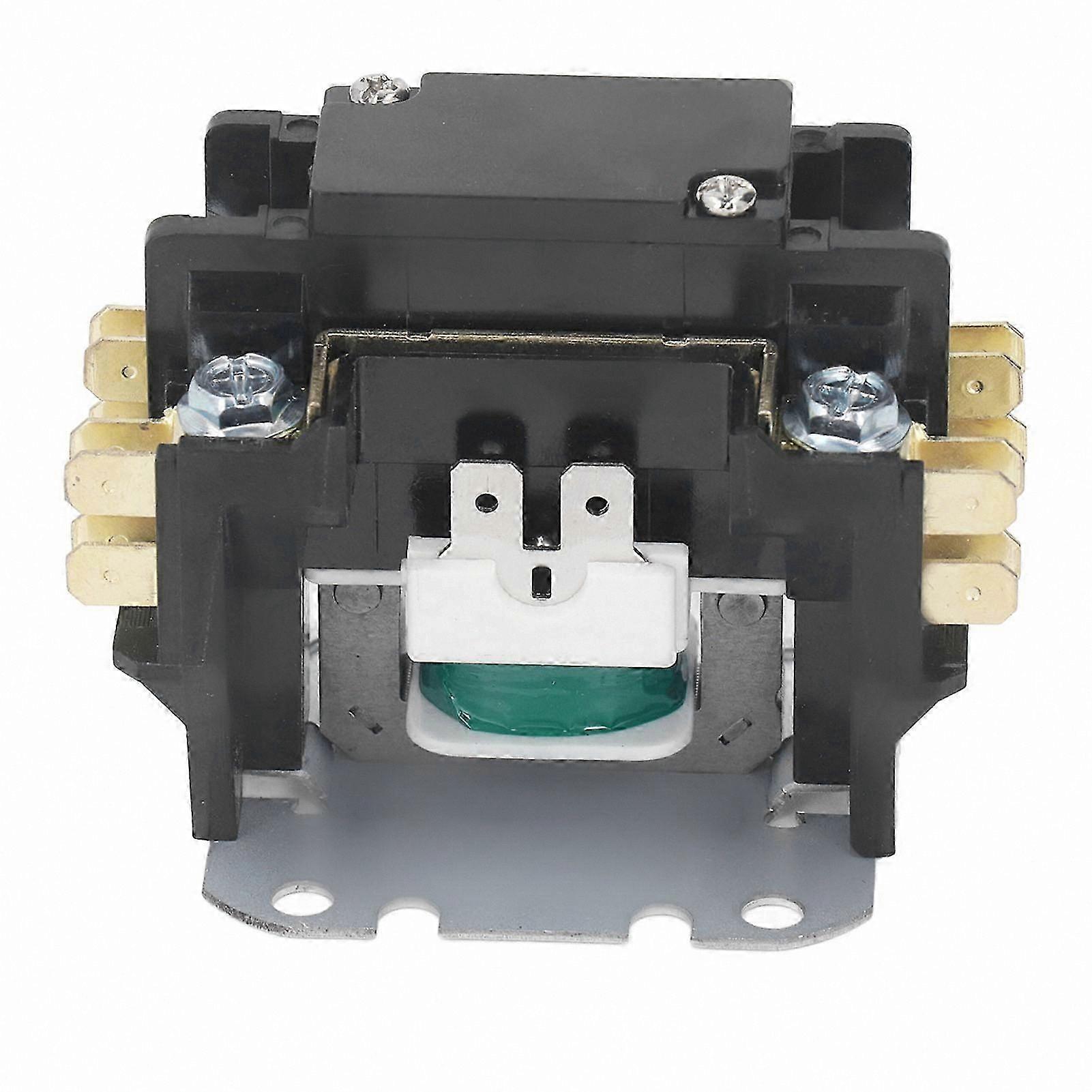 HVAC Contactor for Compressor and Condenser Units, 25A 220V Replacement Component