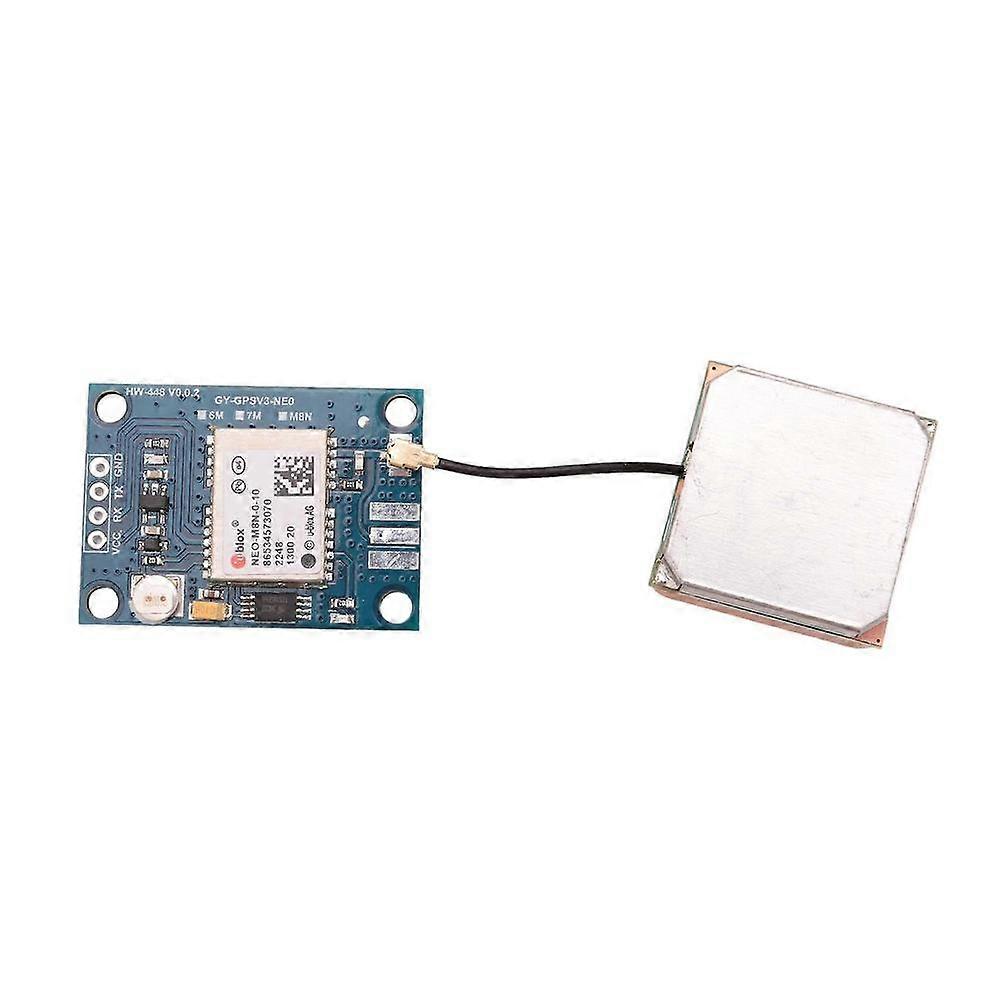 NEO-8M GPS Module with Ceramic Antenna, EEPROM, Compatible with Flight Control Modules
