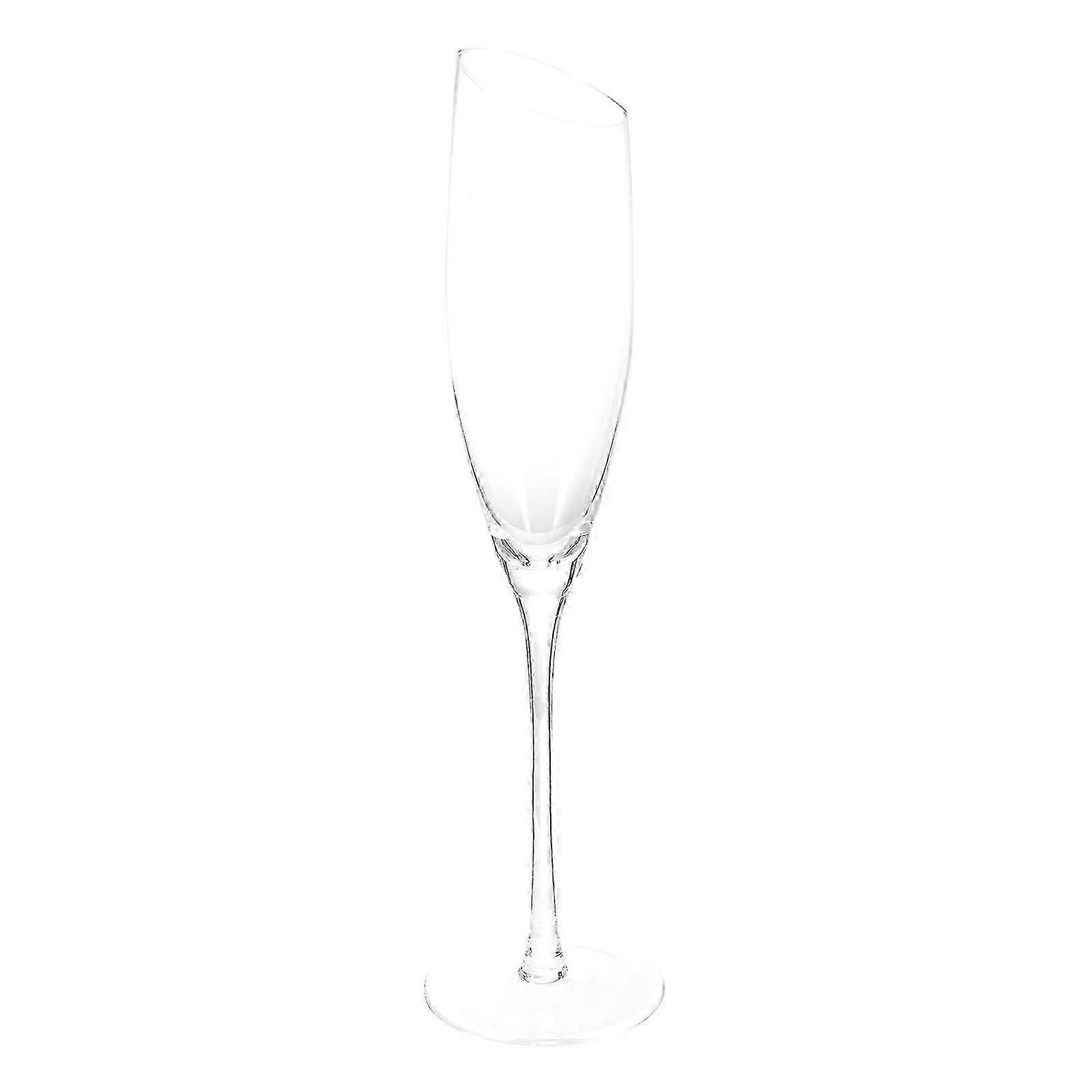 Premium Glass Goblet Smooth Stable Base