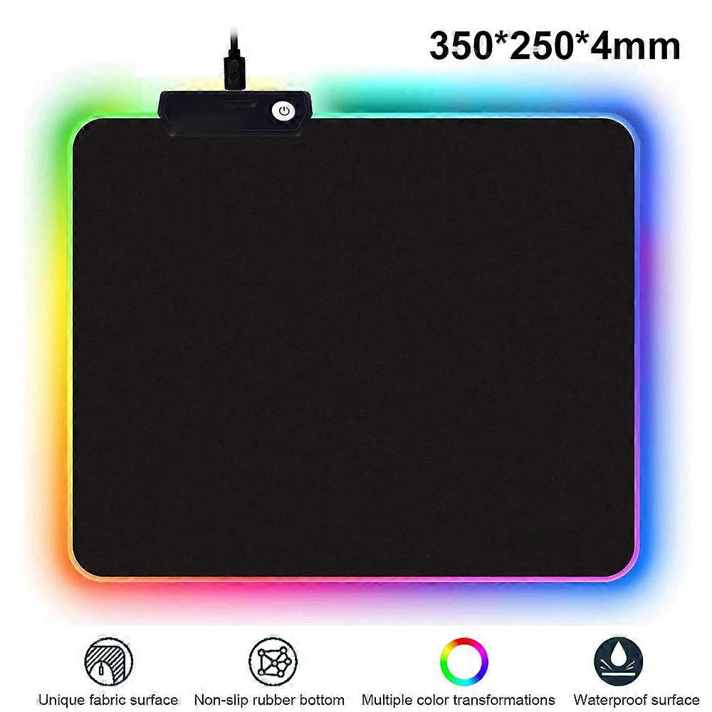 Glowing Precision Vibrant Waterproof Extended Mouse Pad