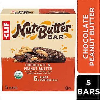 CLIF Nut Butter Bar Chocolate Peanut Butter Filled Energy Bars 8.8 oz 5 ct