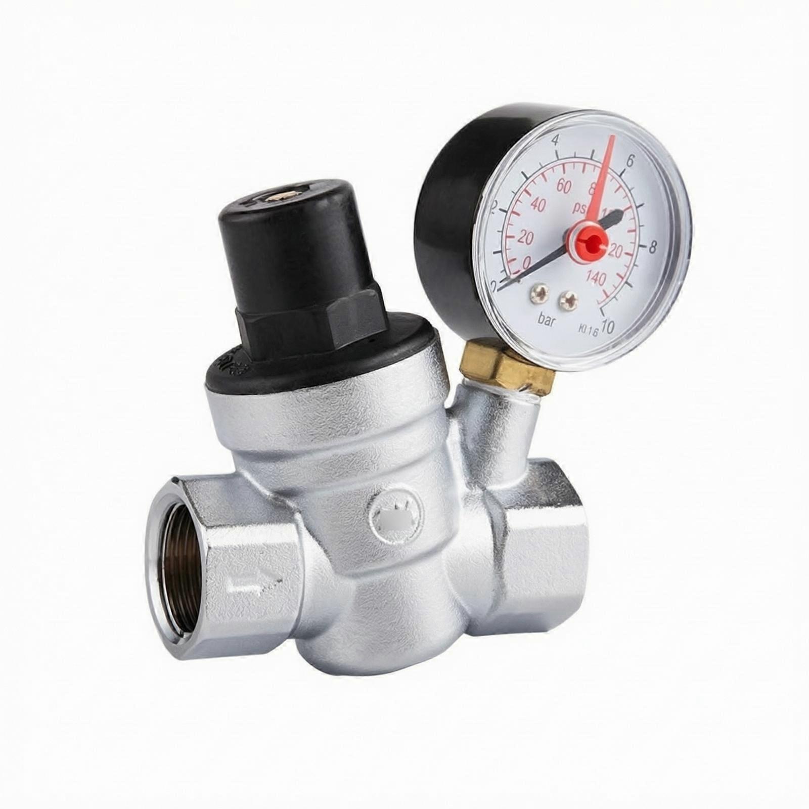 Water Pressure Reducing Pressure Device Compact Inline DesignResistant, for