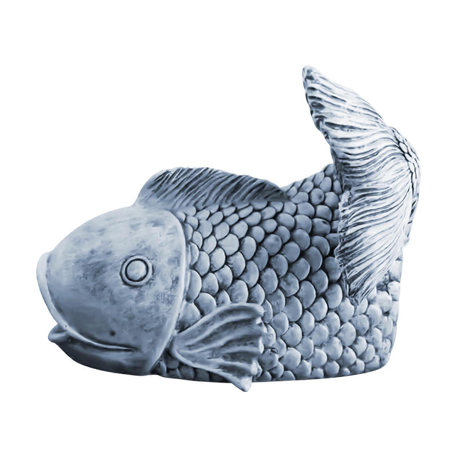 Gutter Diverter Fish Shape Resin Splash Block for Water Flow Control and Easy Tool Setup