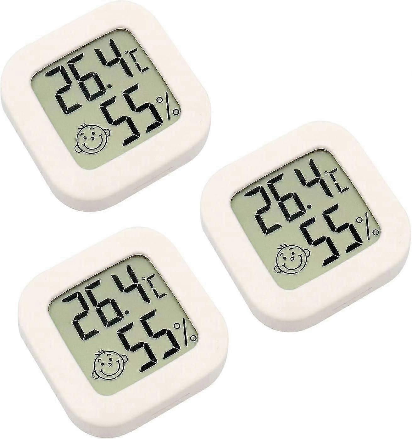 3-Pack Mini Bluetooth Hygrometer