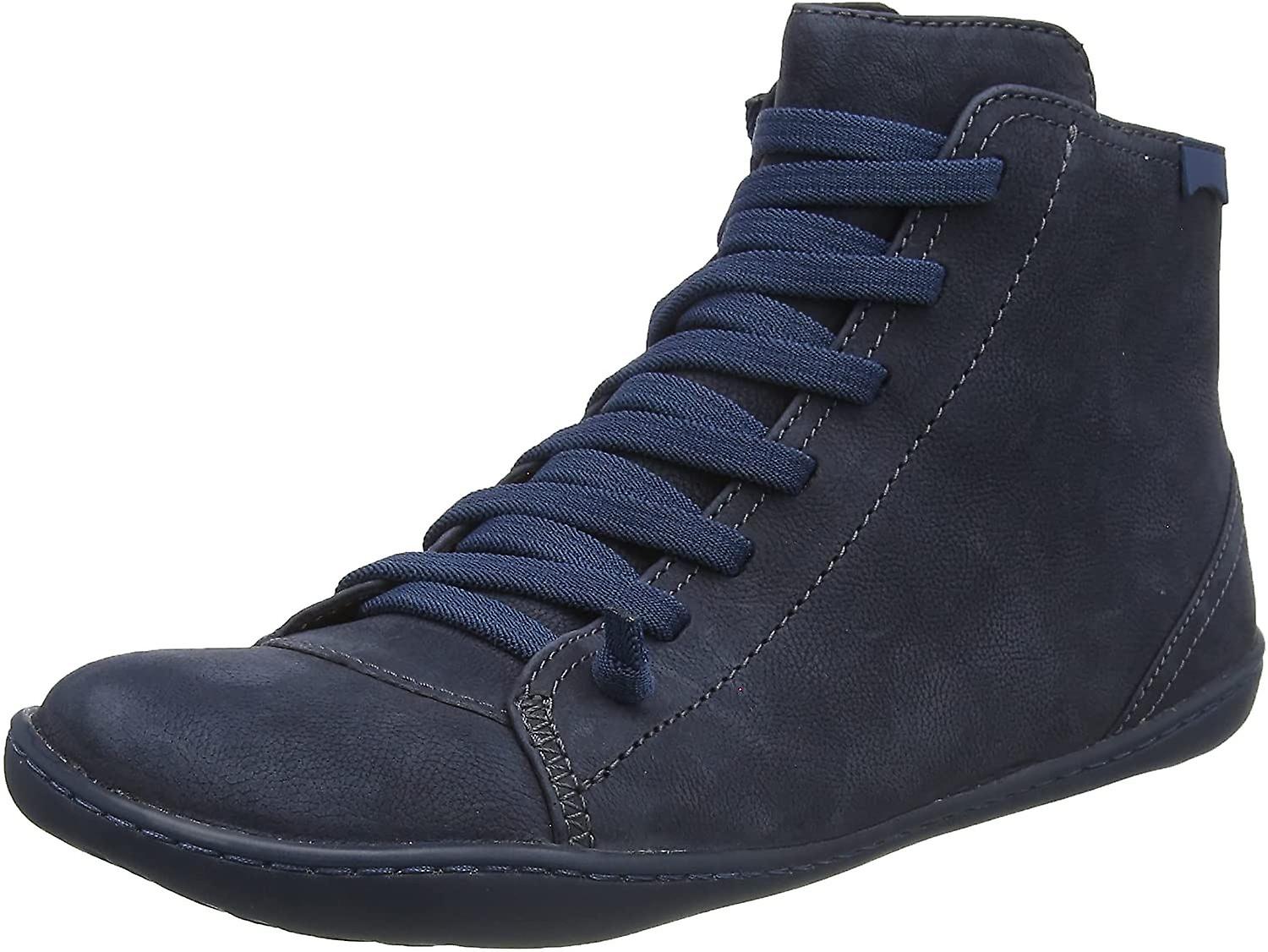 Camper Peu Cami K400509 黑色女士皮革踝靴