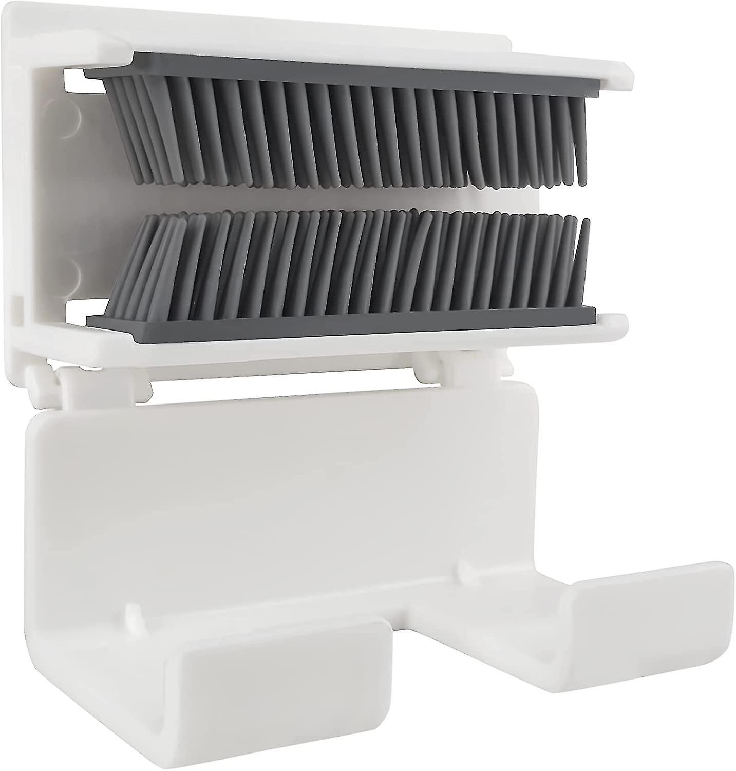 Shower Hair Catcher Wall, Hair Collector Hair Trap For Shower, Drain Snare Protector (white)