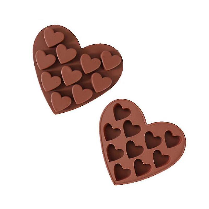 Praline Mold Silicone Mold Heart Ice Cube Mold