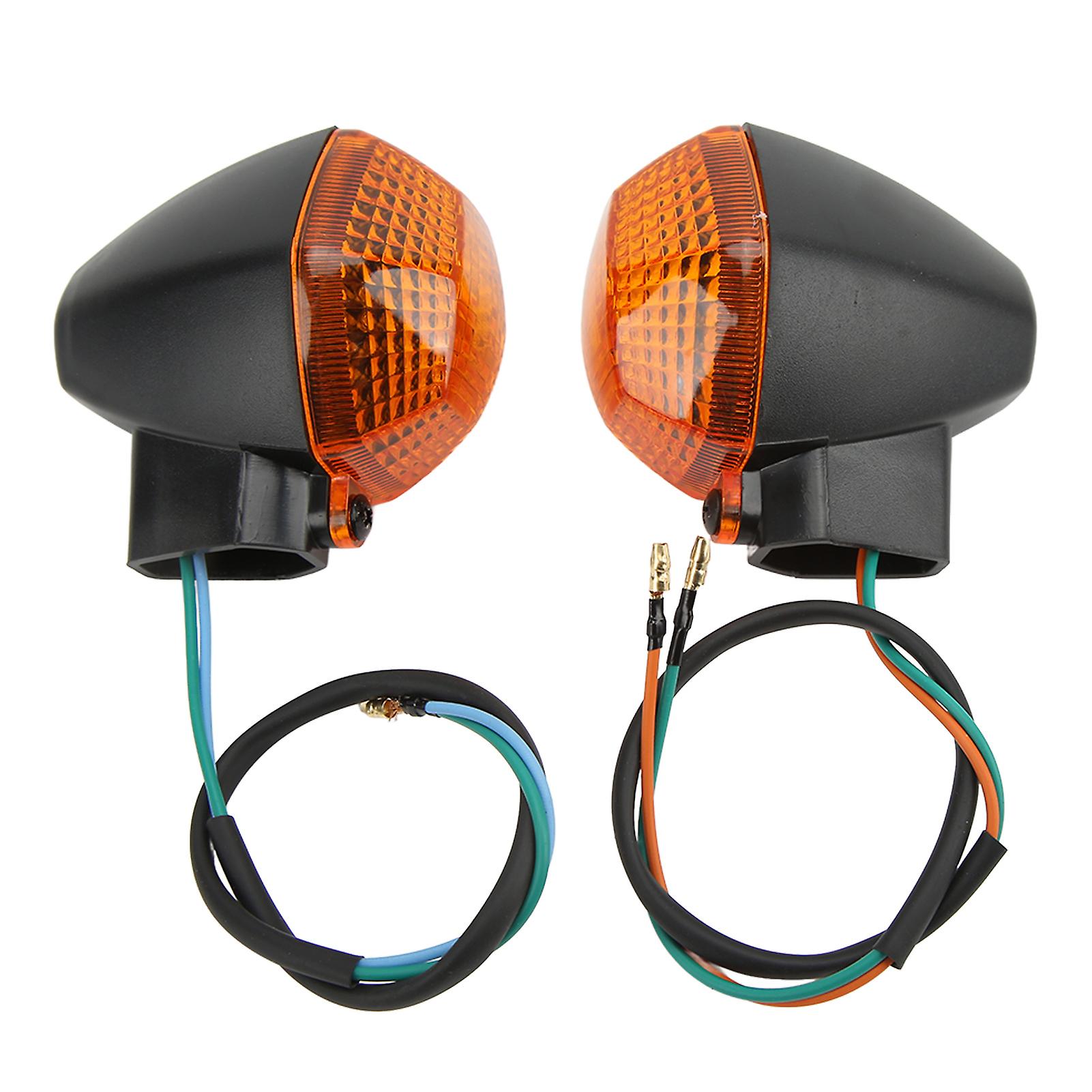 Motorcycle Accessories,2pcs Motorcycle Front Rear Indicator Blinker Front Rear Indicators Unparalleled Experience