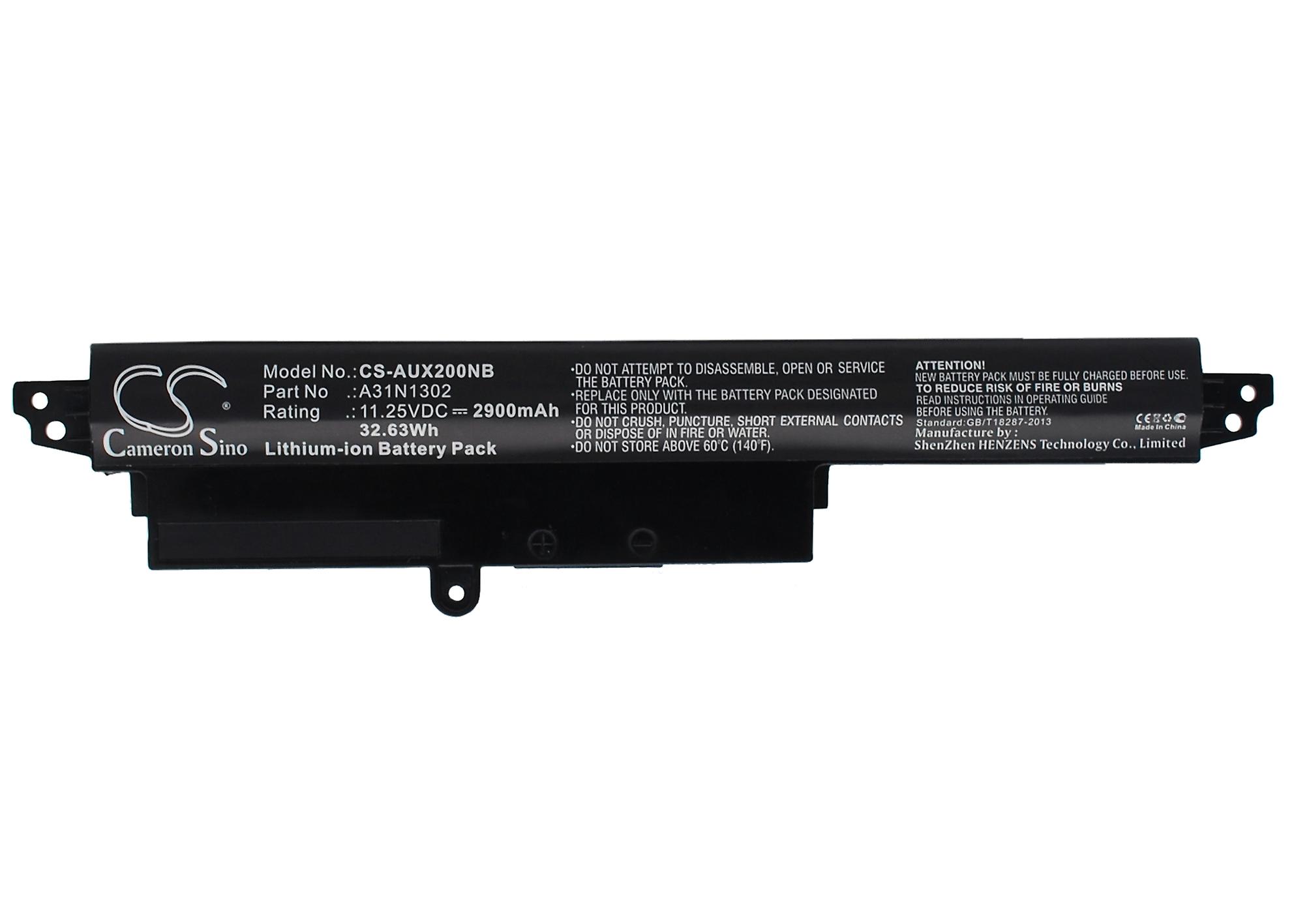 Battery for Asus X200CA VivoBook 0B110-00240100E 1566-6868 A31LMH2 A31N1302