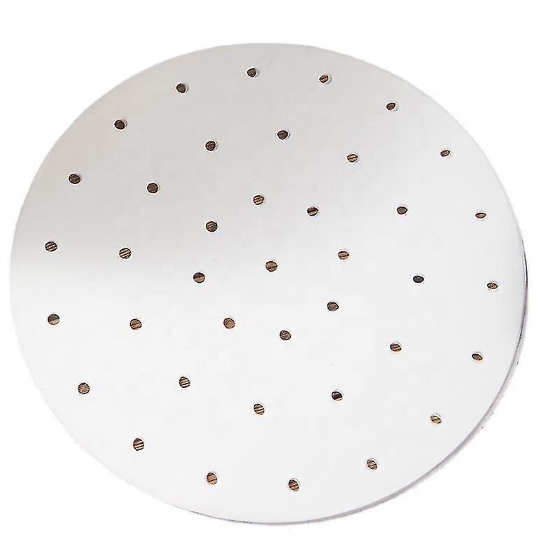 200 Stück Heißluftfritteusen-Liner, Dakuan 7-Zoll-Dampfer-Liner, perforiertes Pergamentpapier (weiß) für Heißluftfritteuse, Dampfkorb