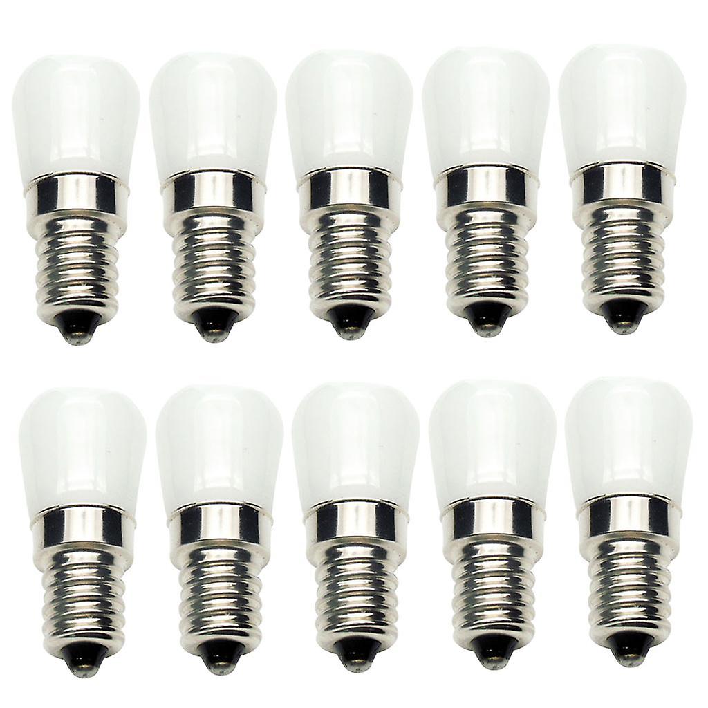 10-Pack 2W LED Light Bulb Reflector Lamp Spotlight Replacement Bulb E14 Warm